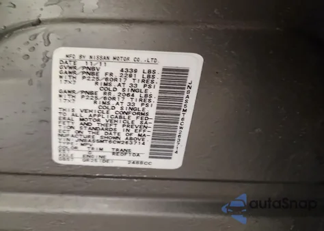 2012 Nissan Rogue S z USA, uszkodzony, nr VIN JN8AS5MT6CW263714